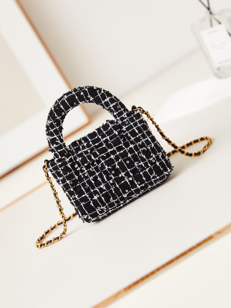 Ch**el top handle bags